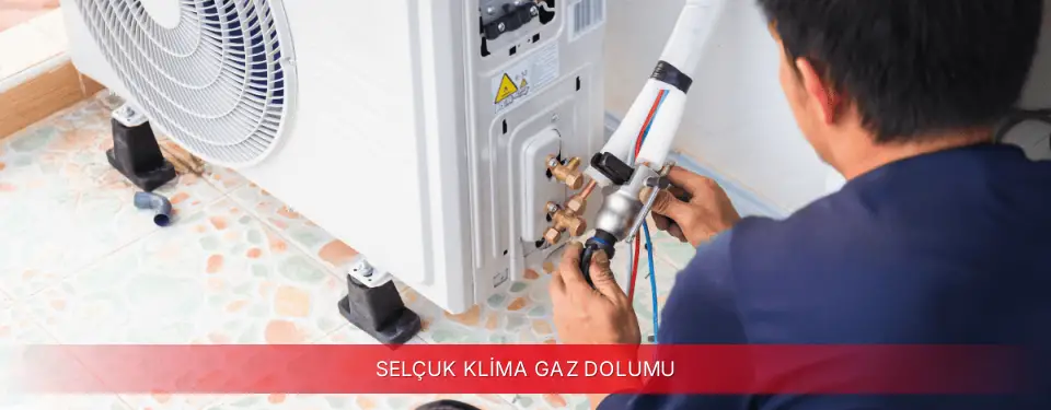 Selçuk İlçemi Viessmann Klima Gaz Dolumu